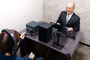 エイドセンター補聴器 平野店の様子