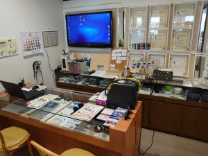 株式会社トム・フクダ阿知須本店の補聴器コーナー